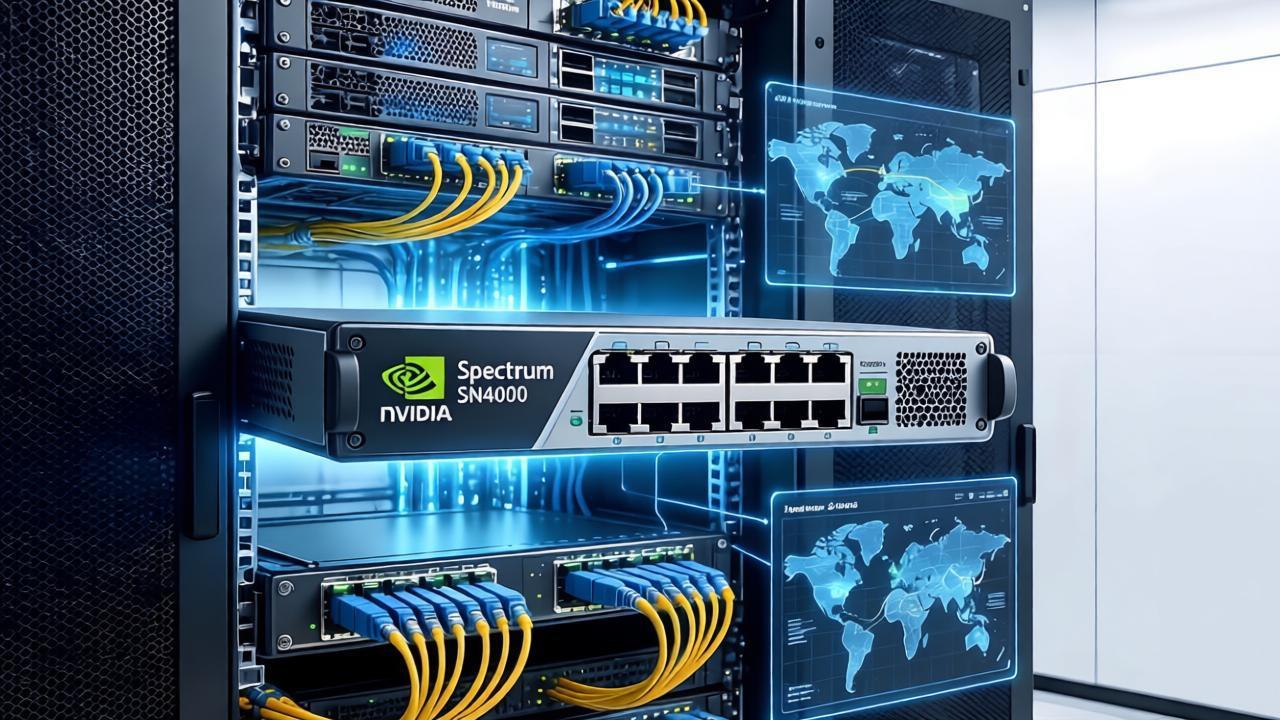 NVIDIA Spectrum SN4000 系列交换机（Spectrum-3平台） 面向超大规模 AI 云与数据中心核心层的 400G 高速以太网解决方案
