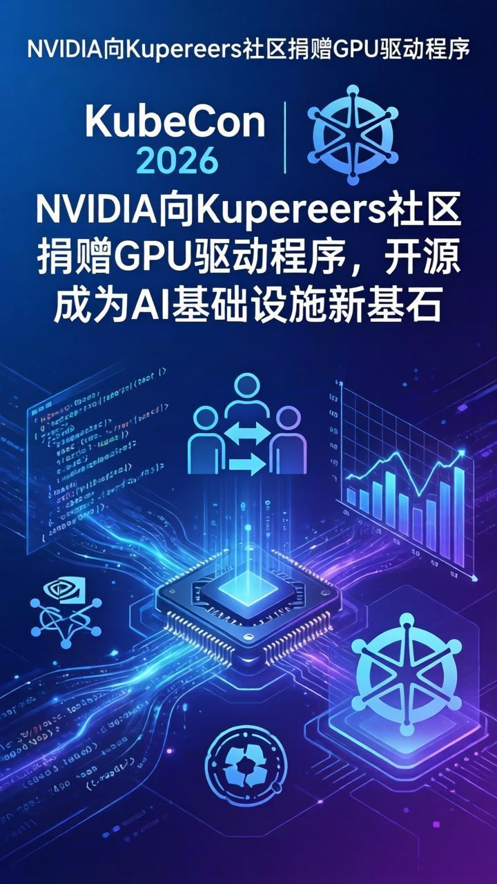 KubeCon 2026 | NVIDIA向Kubernetes社区捐赠GPU驱动程序，开源成为AI基础设施新基石
