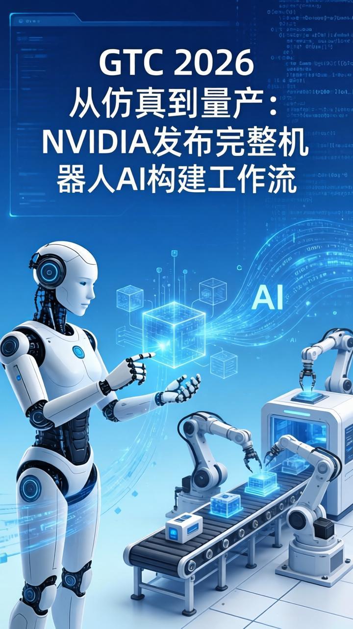 GTC 2026 从仿真到量产：NVIDIA发布完整机器人AI构建工作流