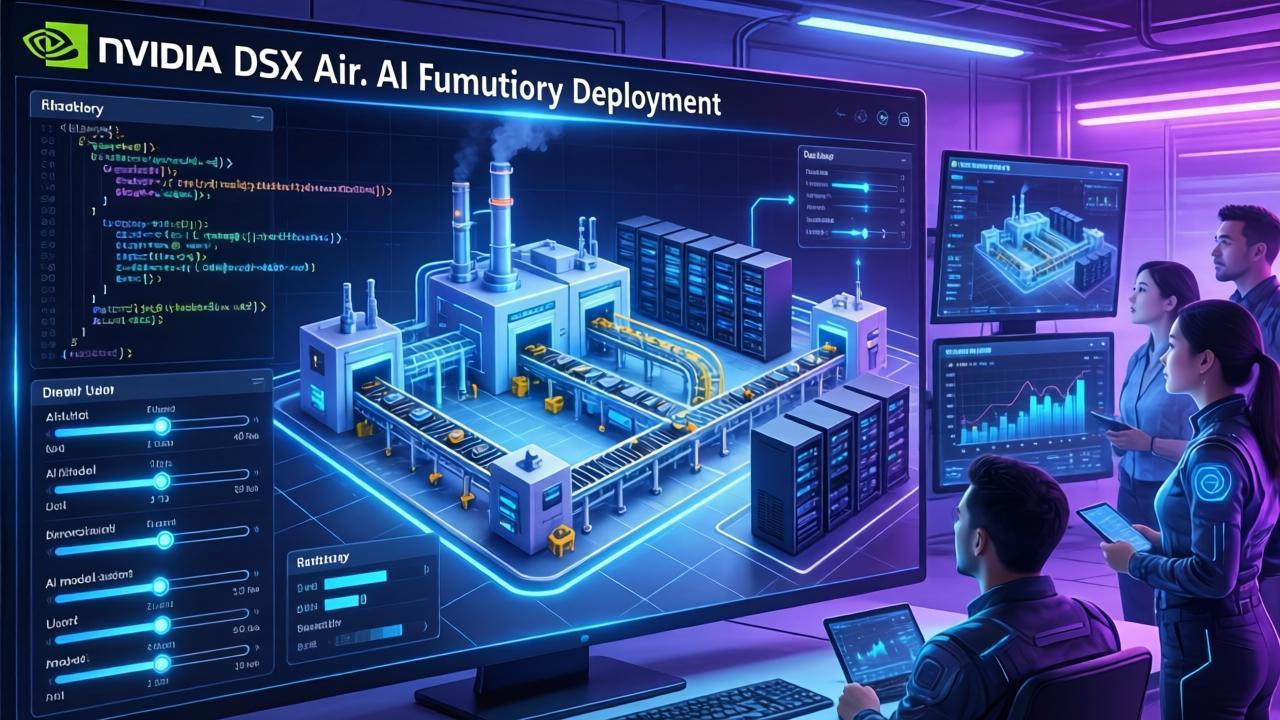 基于NVIDIA DSX Air的AI工厂仿真与部署