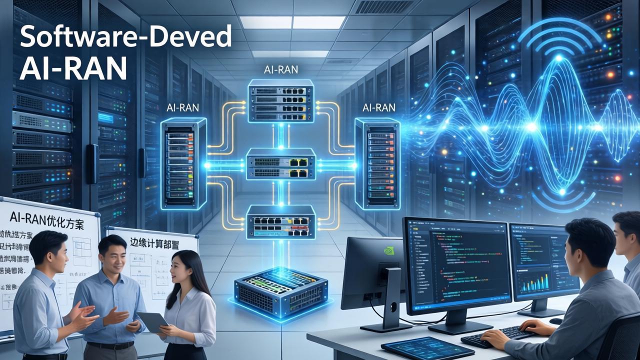 基于软件定义AI-RAN的下一代无线网络
