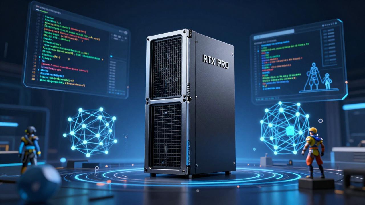 NVIDIA通过RTX PRO服务器实现游戏开发虚拟化