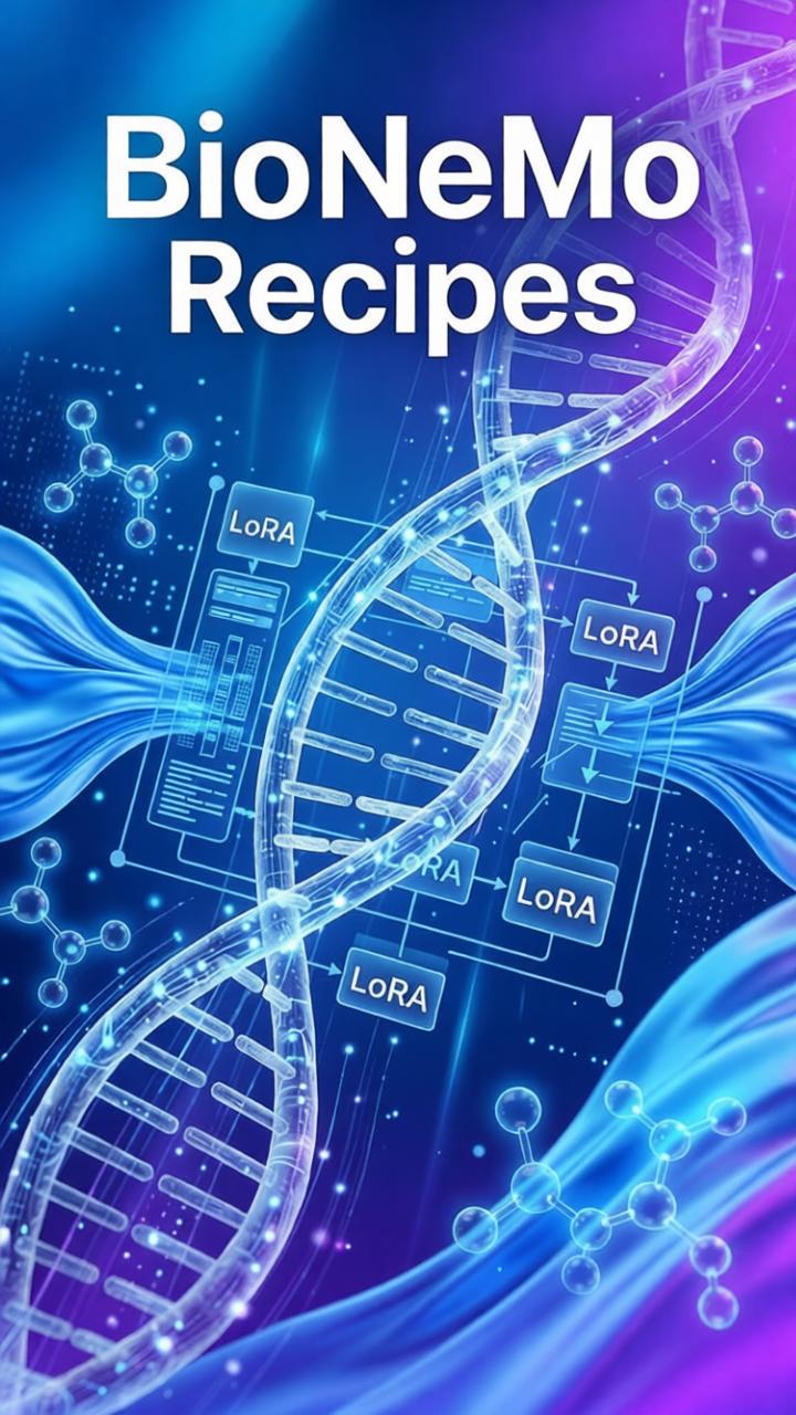 NVIDIA BioNeMo Recipes 发布：用 LoRA 高效微调生物基础模型
