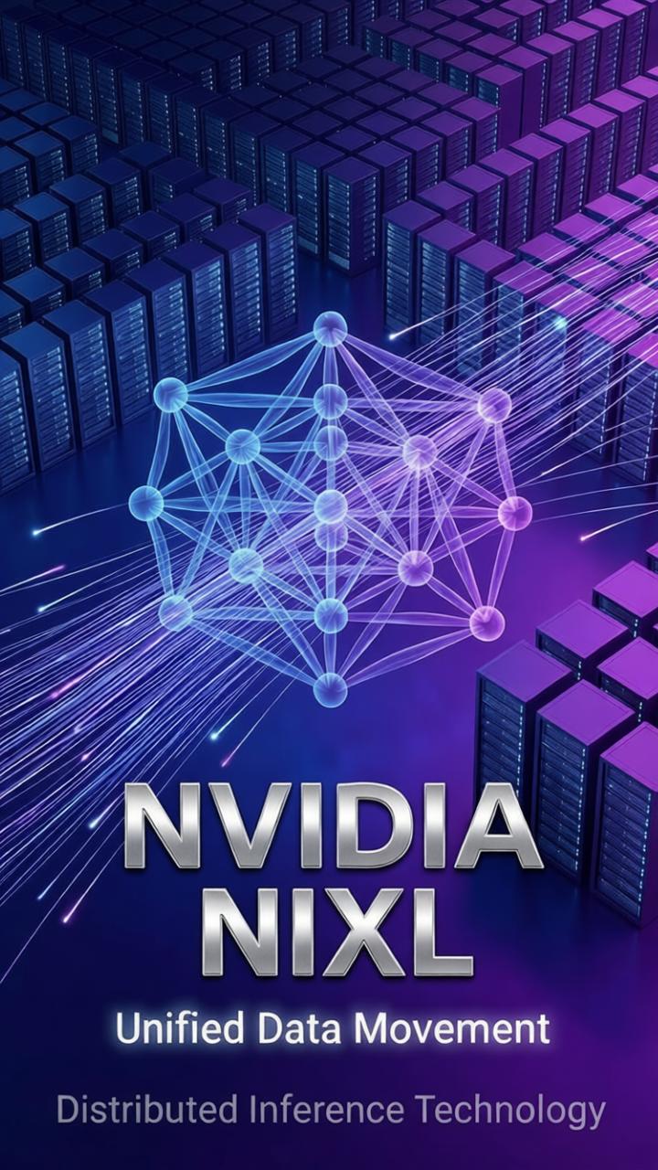 NVIDIA NIXL 开源发布：统一数据移动库加速分布式推理
