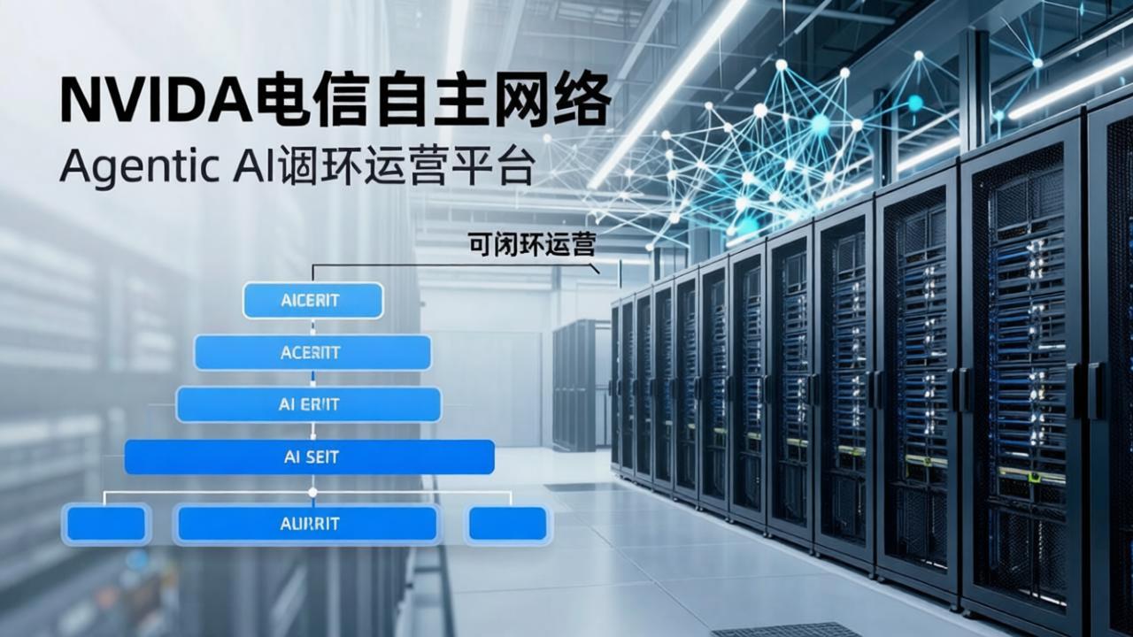 NVIDIA 详解电信自主网络：用 Agentic AI 构建可闭环运营平台