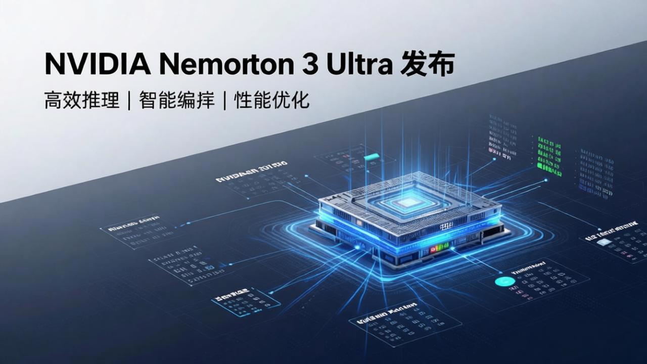 NVIDIA Nemotron 3 Ultra 发布：面向长时运行智能体的高效推理与编排模型