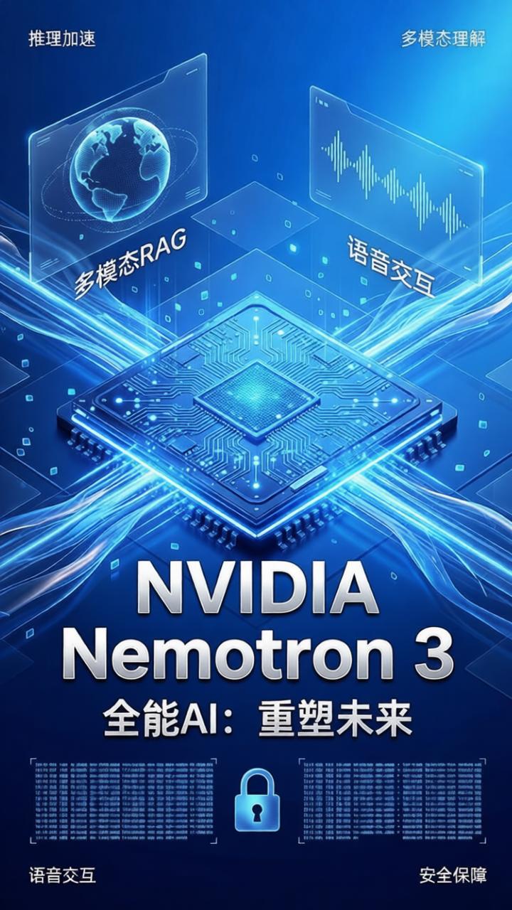 NVIDIA Nemotron 3智能体：构建推理、多模态RAG、语音与安全的全能AI